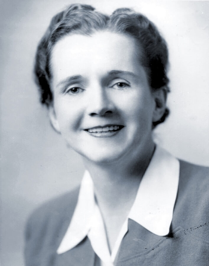 Rachel Carson, whose writings are credited with advancing the global environmental movement, in 1940. Credit: U.S. Fish & Wildlife Service